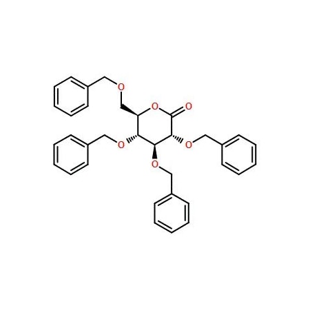 Ak Scientific 2, 3, 4, 6-tetra-O-Benzyl-D-glucono-1, 5-lactone (25g), CAS 13096-62-3 X9780-25g