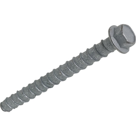 Simpson Strong-Tie Titen HD 1/2''x6'' Mechanically Galvanized Hvy Dty Screw Anchor, 20 Ct. THD50600HMG