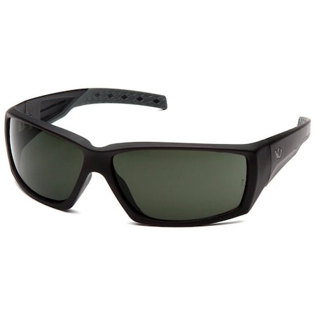 Venture Gear Tactical Overwatch, Black Frame/Smoke Green Anti-Fog Lens VGSB722T