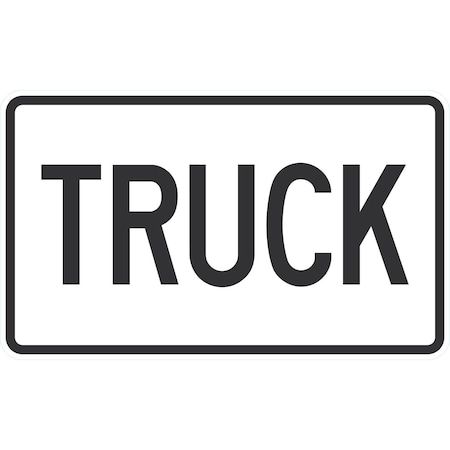 Lyle Truck, 30x18, High Intensity Prismatic, White G-14746-HI_30x18