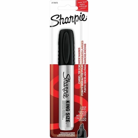 Sharpie InkIndustrialMarker, Black, Chisel, PK12 15001B