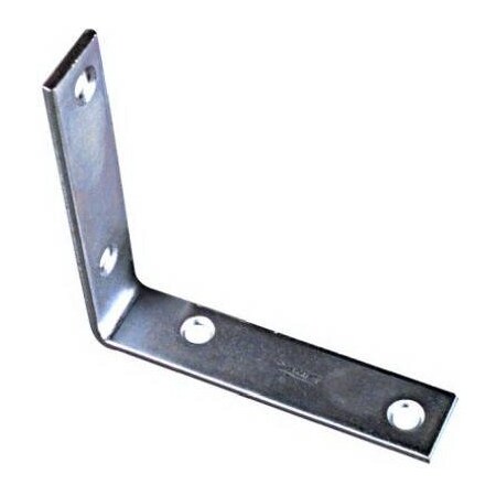 National Hardware 4x78 Zinc Corner Iron, 10PK N220-145