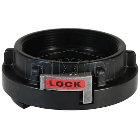 Dixon Rocker Lug Female Adapter with Buna-N Gasket, 6 in, Storz x FNPT Rigid, 70DegF FSA6060T