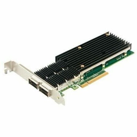 Axiom AX-E416DP-QSFP28-MCX6-TAA : 100GBS DUAL PORT QSFP28 PCIE 4.0 X16 NIC CARD - TAA AXG104040