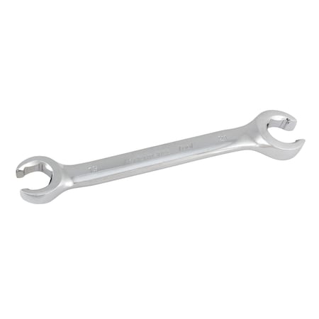 Performance Tool 19mm x 21mm Flare Nut Wrench, Chrome Alloy Steel, 15 Degree Offset W30419