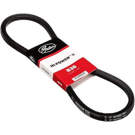 Gates Hi-Power II Classical Section Wrapped V-Belt B36
