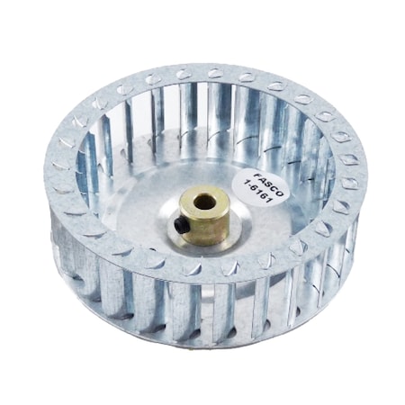 Heat Controller Blower Wheel 4 1/2"Dia 1 1/4"W Cw 1/3" 1-6161