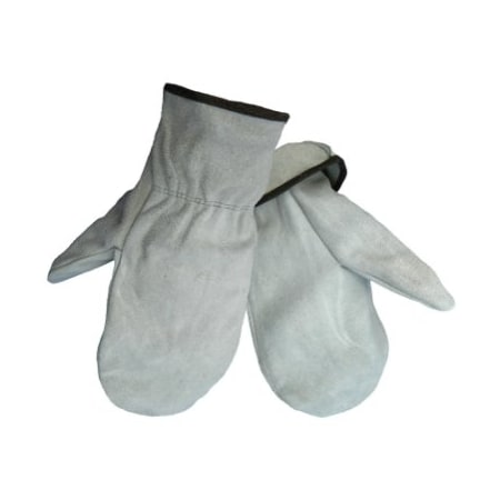 Global Glove 52MIT Split Cowhide Unlined Mitten, Large, 12PK 52MIT-09