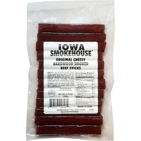 Iowa Smokehouse STICK BEEF HS CHSY ORIG 8.75OZ IS-HSCO