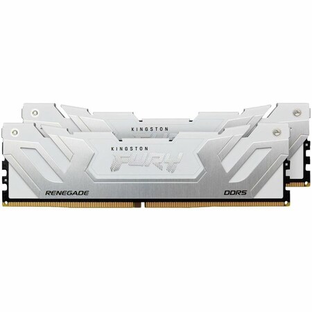 Kingston 48GB 8400MT/s DDR5 CL40 CUDIMM (Kit of 2) FURY Renegade White XMP KF584CU40RWK2-48