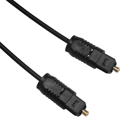 Sanoxy Gold TOSLink Fiber Optical Optic Digital Audio Cable SPDIF Sound Bar Cord (10 ft) SNX-CABLE86