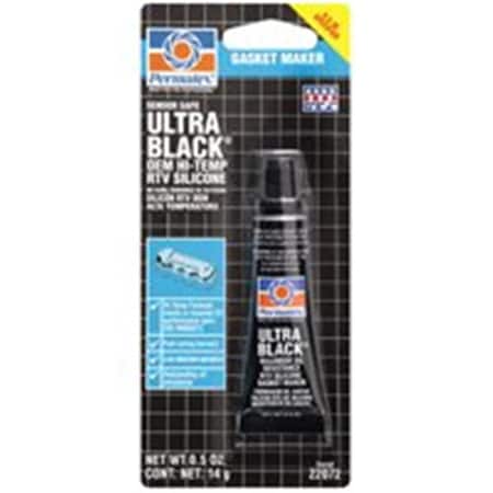 Itw 22072 Ultra Black RTV .5 oz. 6212427
