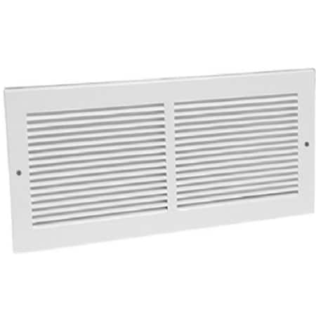 Swivel 372W12X12 White Return Air Grille, 12 x 12 in SW1633814