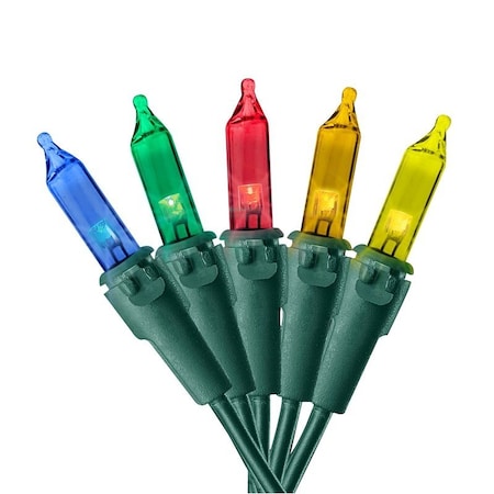 Santas Forest Mini Filament Bulb Set, Multi Color 31600