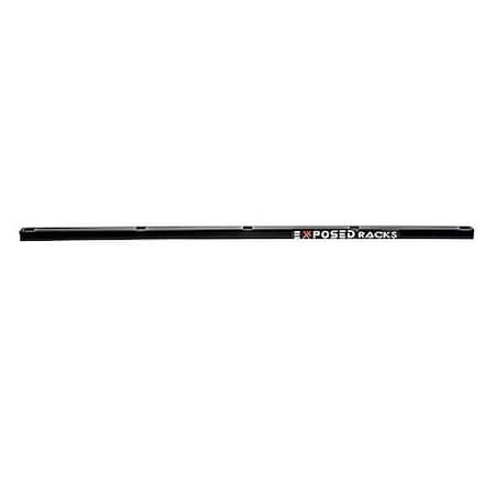 Exposed Rack 51 Length With Standard Holes Textured Black Single 8-00-9751-BK