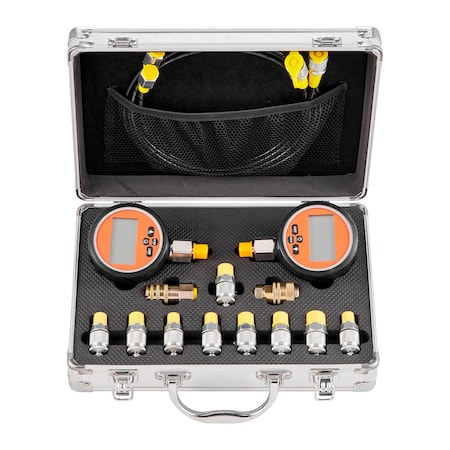 Vevor Digital Hydraulic Pressure Gauge 10000 PSI/700 Bar 1/4-NPT for Excavator YS-0201D