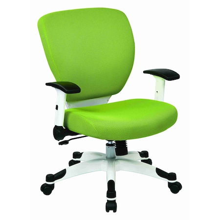Space Seating Pulsar Padded Seat Managers Chair, Green 5200W-6