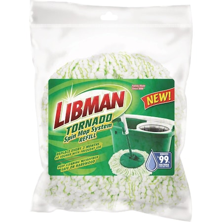 Libman Tornado Spin Mop Refill 1284001