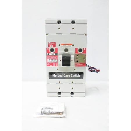 Eaton Cutler-Hammer 3P 800A AMP 600V-AC MOLDED CASE SWITCH MDL3800SKW