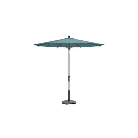 Treasure Garden 9 ft Patio Umbella, aluminum, fiberglass ribs, outdoor, Aquatic UM840-00 6407 Aquatic