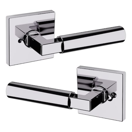 Baldwin Baldwin Preconfigured L029 Lever with R017 Rose Privacy Lock with 2-3/8in Backset and Full Lip L029260PRIV
