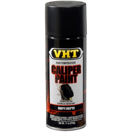 Vht Caliper Paint VHT Heat Resistant to 900 Degrees Fahrenheit; Satin Black; 11 Ounce Aerosol Spray SP739