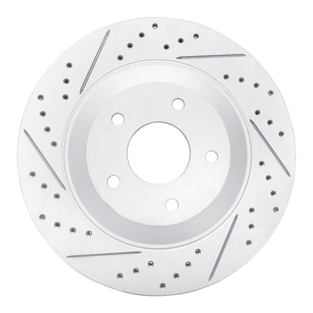 Dynamic Friction Co DFC Geoperformance Rotor - Drilled and Slotted 830-46008D