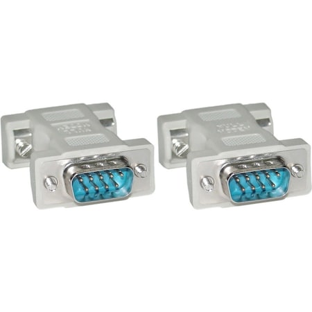 Cable Wholesale DB9 Male to Male Null Modem Adapter 30D1-18100