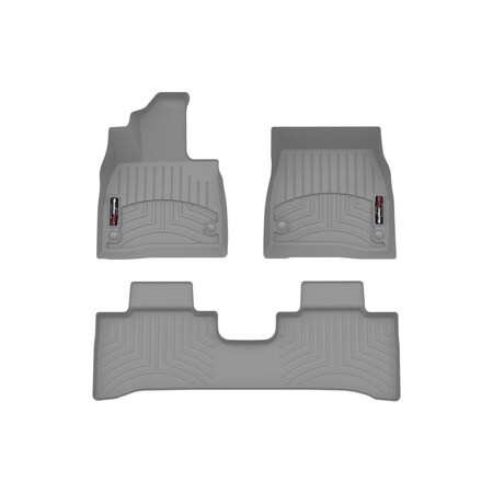 Weathertech Grey, Front and Rear Floorliners 461773-1-4