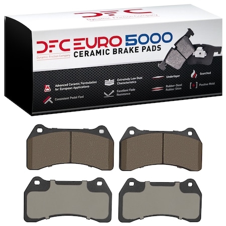 Dfc 5000 Euro Ceramic, Disc Brake Pad Set,  1600-0938-00