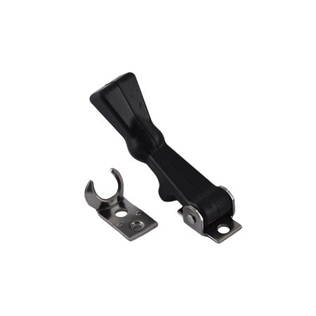 Southco Flexible Draw Latch, 51 Series, Stainless Steel Hardware, F style keeper 37-10-051-20