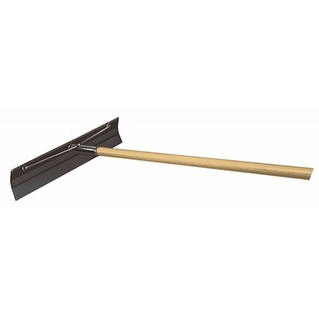Kraft Tool Kraft Tools 19-1/4"x4" Concrete Spreader w/Hook w/Wood Handle (Assembled) CC905A