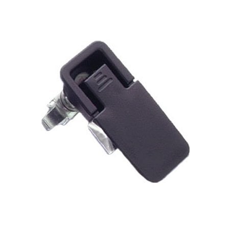 Southco Compression Latch, Lift & Turn, Medium Size, Zinc Alloy, Powder Coat, Black 62-40-351-3