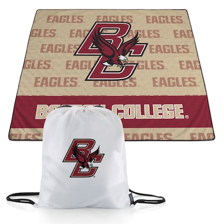 Picnic Time Family Of Brands NCAA Boston College Eagles Impresa Picnic Blanket - Lightweight Beach Blanket - Machine Washable 819-01-999-056-0