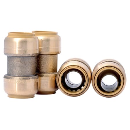 Fast Fans 0.75 in.  Straight Coupling, 4PK FA798104