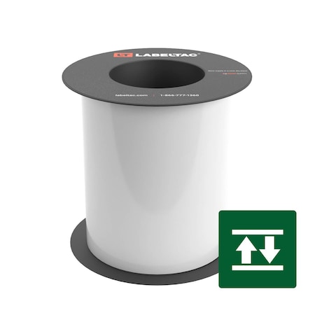 Labeltac High-Tack Label Supply 6in x 75ft LT9, White LT602HK-C