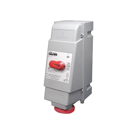 Leviton Industrial Grade Mechanical Interlock, Watertight, 60 Amp, 480 Volt 360MI7W