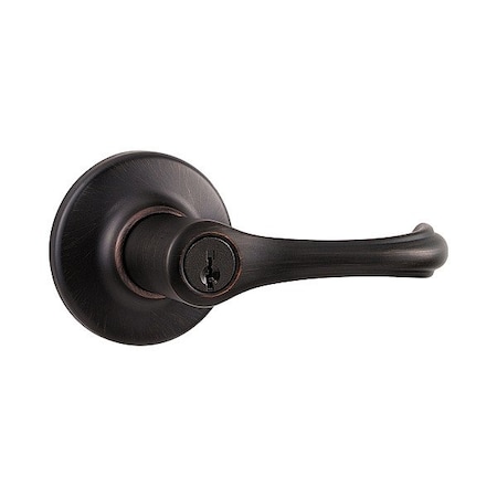 Kwikset Door Lever Lockset, 1 3/8-1 3/4" Thick 405DNL-11P-6AL-RCS