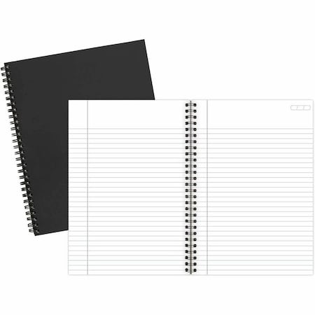 Cambridge Wirebound Bus Notebook, Black, 9.5X6, 80CT 06672