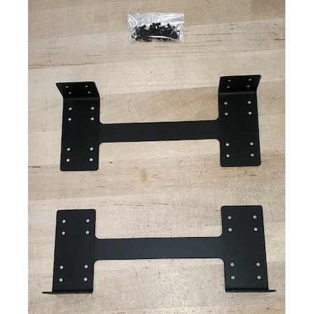 Dinspace Dual Moxa PT7728 Switch Panel Mount Adapter Kit BRKT-19BP-Dual