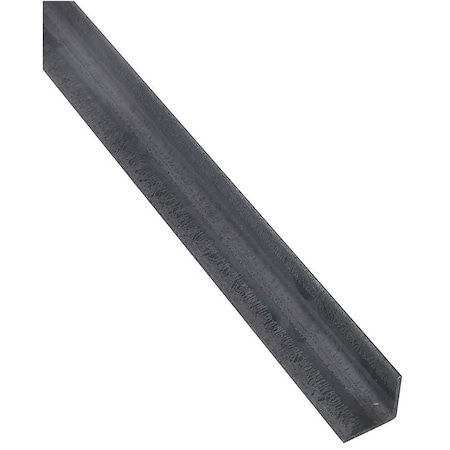 Stanley 4060BC Series Angle Stock, 112 in L Leg, 72 in L, 18 in Thick, Steel, Mill N215-475