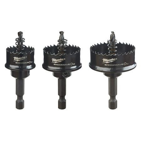 Milwaukee Tool 3pc. Thin Wall Hole Saw Set 49-22-4800