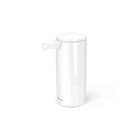 Simplehuman Toiletry Dispenser, White, Steel ST1085