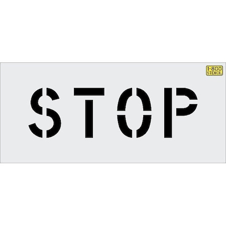 Rae IndividualStencil, Message, LDPE 4121-006