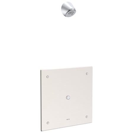 Delta Commercial 860T Electronic Hw Metering Shower In Chrome 860T178