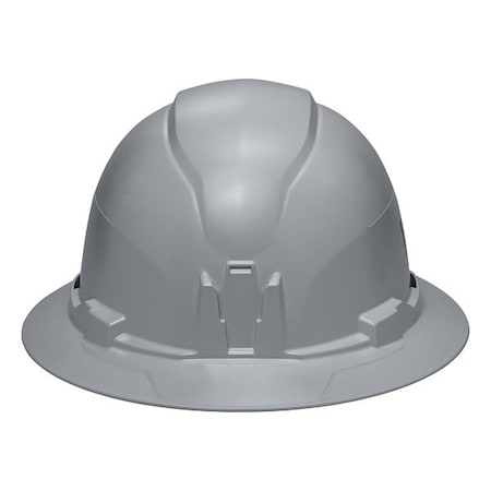 Klein Tools Hard Hat, Full Brim, Gray 60863BR