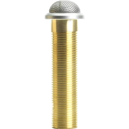 Shure ROUND MINIATURE BOUNDARY MICROPHONE, OMNIDIRECTIONAL, 3-PIN XLR, WHITE MX395W/O
