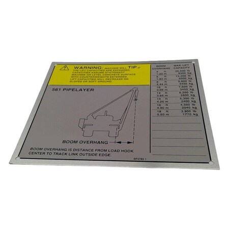 Caterpillar PLATE, CATERPILLAR OEM 5P3782 5P3782