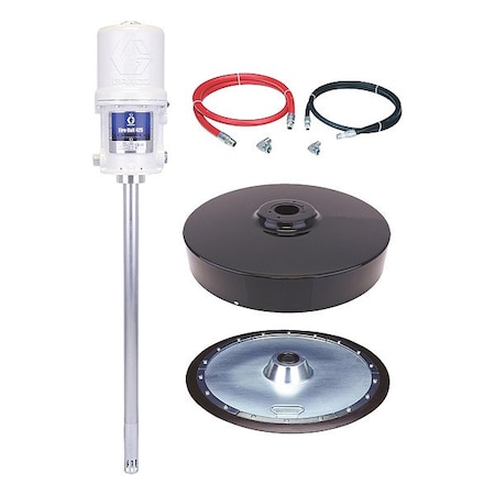 Graco Air Drum Pump, 0.33 gpm, 7,500 psi, 75:1 244636