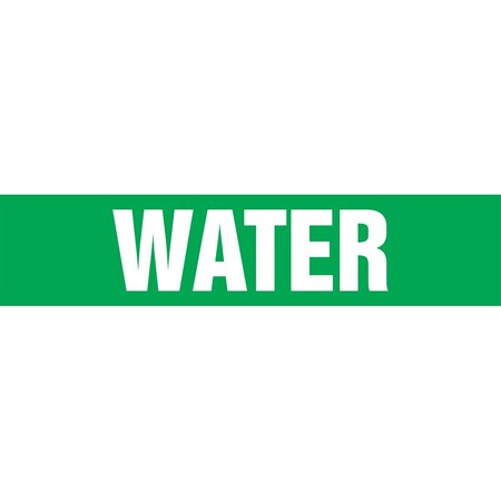 Accuform ASME ANSI PIPE MARKER WATER RPK735SSH